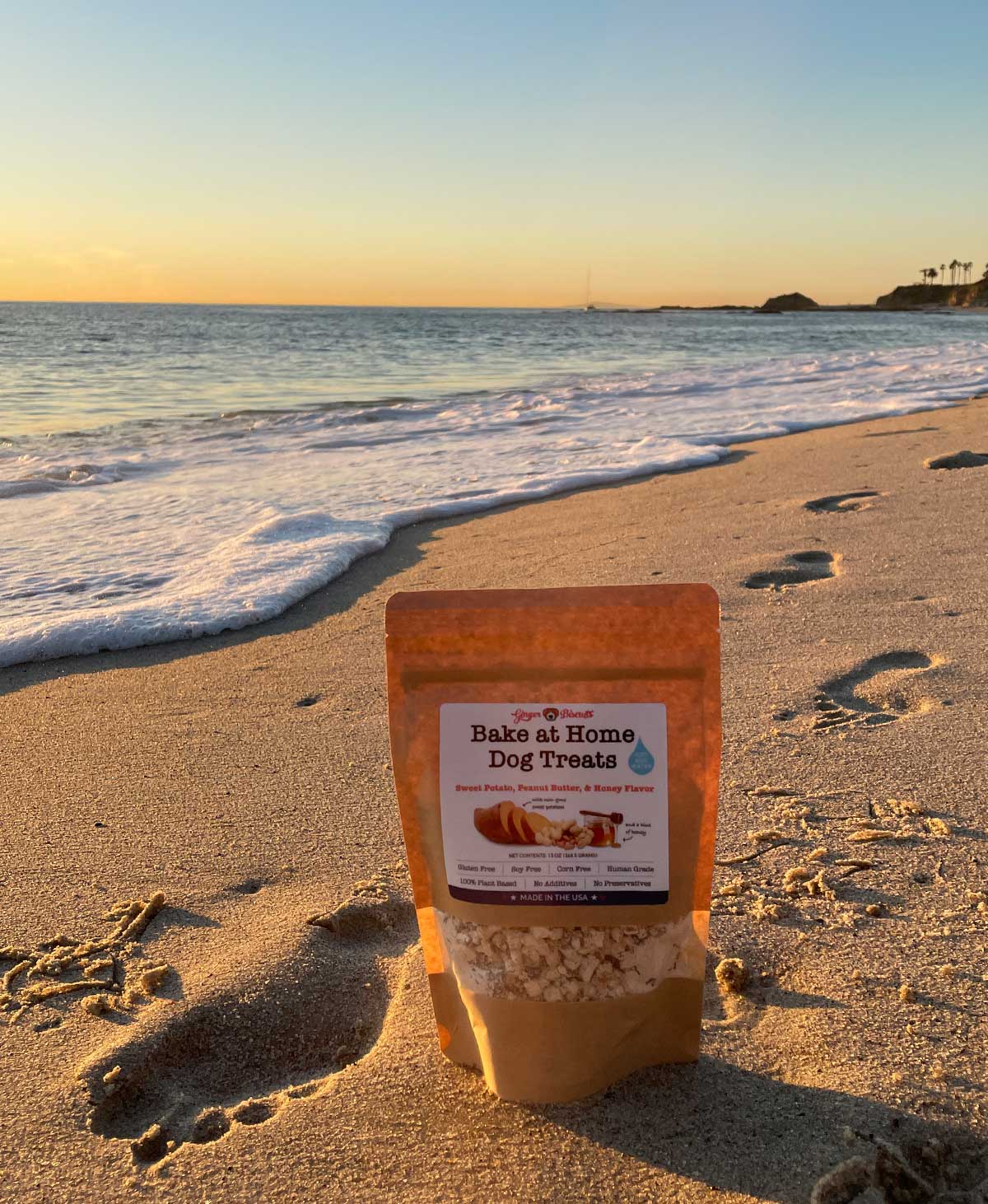 Bake at Home Dog Treats - Sweet Potato & Peanut Butter Flavor