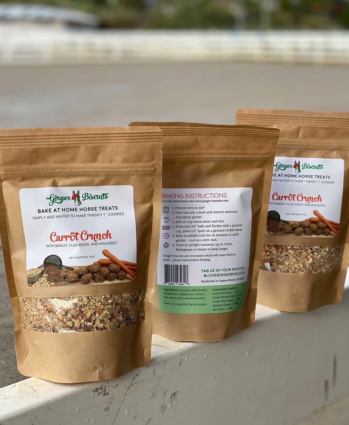 Bake at Home Horse Treats - Carrot Flavor