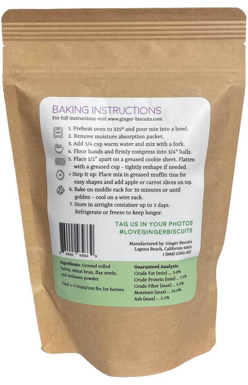 Bake at Home Horse Treats - Low Sugar Flavor