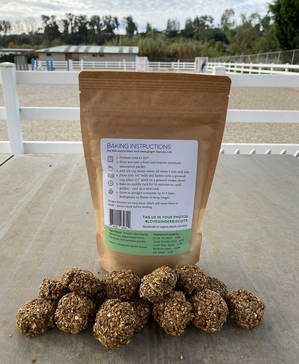 Bake at Home Horse Treats - Peppermint Flavor