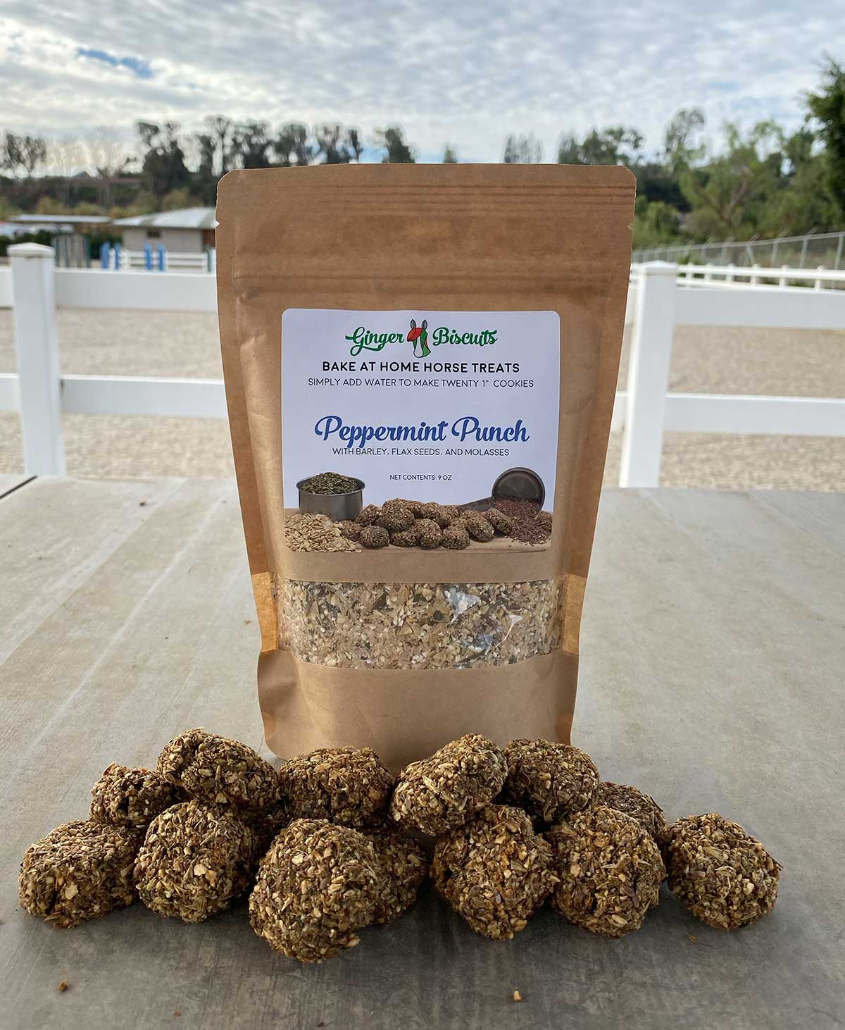 Bake at Home Horse Treats - Peppermint Flavor