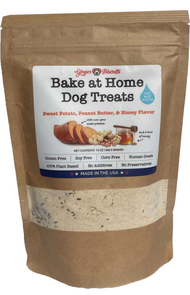 Bake at Home Dog Treats - Sweet Potato & Peanut Butter Flavor